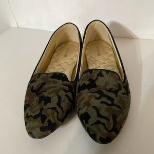 Birdies in Camo Calf Hair